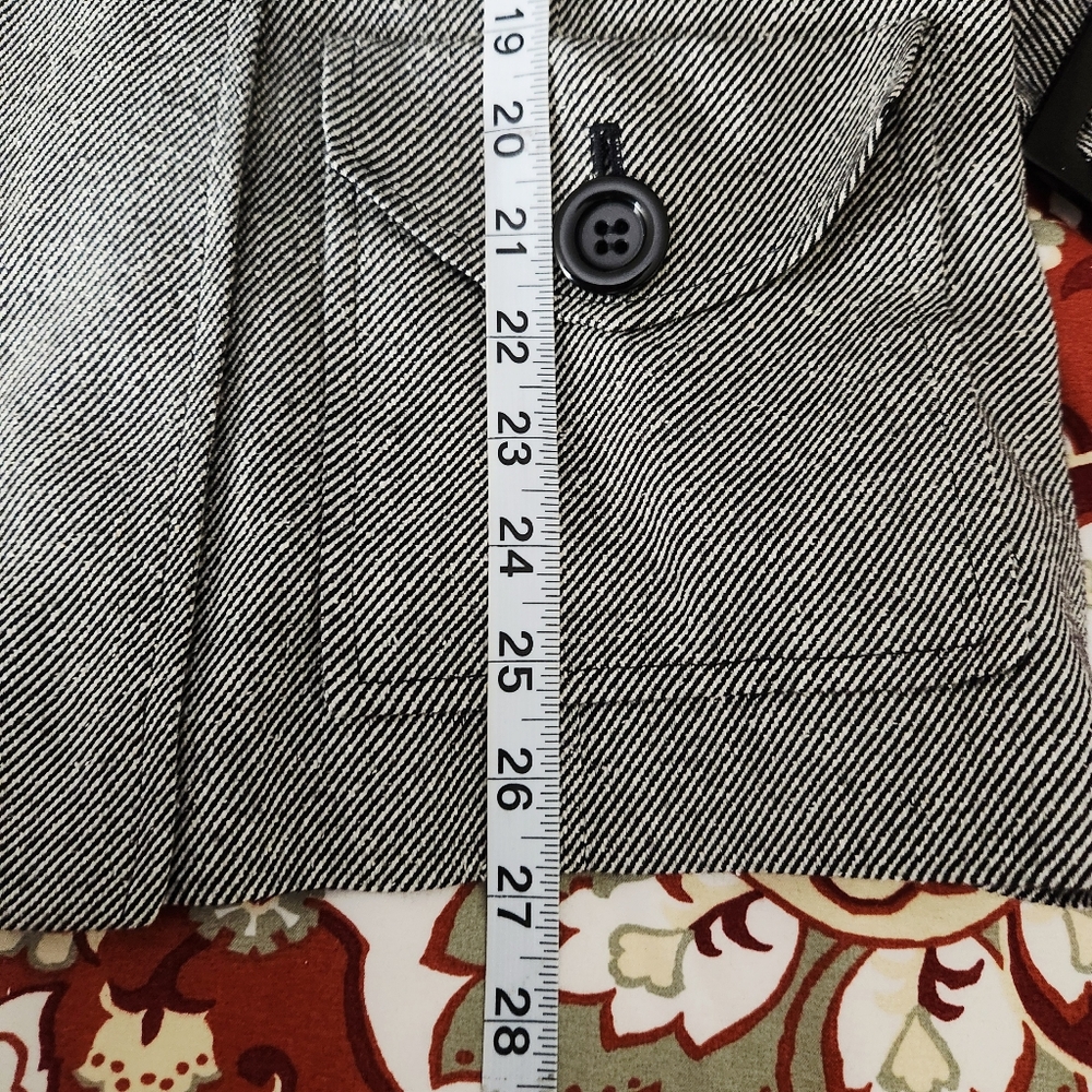 Pendleton Tweed Double-Breasted Short Jacket Tren… - image 8